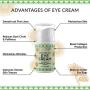 Nourishing Eye Cream for Dark Circles, Fine Lines, Sagginess & Puffiness. Best Under & Around Eyes Moisturizing Treatment with Organic Jojoba oil, Vitamin E & Witch Hazel by Simplified Skin 1.7 oz