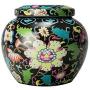 Cereal Containers Creative Ceramic Tea Cans, Household Kitchen Storage Moisture-proof Cans, 350mL Containers (color : N)