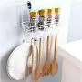 Étagère Multifonction Métal pour Mur Réfrigérateur, Organisateur de Rangement de Cuisine, Support de Crochet pour Bouteilles de Condiment. Étagère Multifonction Métal pour Mur Réfrigérateur, Organisateur de Rangement de Cuisine, Support de Crochet pour Bouteilles de Condiment.