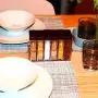 KARYHOME Spice Shaker Jars, Seasoning Shaker Box Condiment Set , Seasoning Storage Containers,Brown