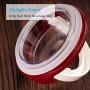 Cereal Storage Containers Dispenser Cookie Jar Plastic with Lids Airtight Bpa Free Large, Food Storage Containers for Kitchen Pantry Organization Canister Candy Bulk, 500mL/800mL/1.5L (Size : 500mL)