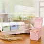 OKOKMALL US--4 Spice Jar Condiment Storage Shaker Seasoning Bottle Container Kitchen Food Box