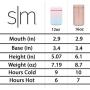 Simple Modern 16oz Provision Food Jar with Stainless Steel Lid - Vacuum Insulated Flask 18/8 Leak Proof Kids Food Storage Container Flask - Twilight