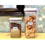 Removable Write-On Food Labels, Waterproof Kitchen Labels for POP Food Storage Containers and Home Organization, Pack of 64