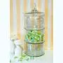Stock glass of 3 floors Stock glass of 3 floors