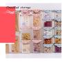 Storage Tank PP Plastic Transparent Sealed cans Food Storage Storage Tank (Color : C)