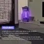 Électrochoc/Répulsif Insectes LINKPAL - Intérieur/Extérieur 3800V – UV Lampes – Insectes, Mouches, Moustiques, Pièges Électriques (15W) Électrochoc/Répulsif Insectes LINKPAL - Intérieur/Extérieur 3800V – UV Lampes – Insectes, Mouches, Moustiques, Pièges Électriques (15W)