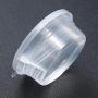 Pukido 24 pcs Slime Storage Container Reusable Plastic Storage Jars with Lids for Glue/Water/Cosmetic/Plasticine