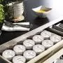 12 Pots à Épices Magnétiques Skymore, Boîtes d'Épices en Acier Inox, Récipients de Rangement pour Cuisine, Récipients Ronds avec Couvercle, Idéal pour le Sel, le Poivre ou les Assaisonnements, avec Étiquettes. 12 Pots à Épices Magnétiques Skymore, Boîtes d'Épices en Acier Inox, Récipients de Rangement pour Cuisine, Récipients Ronds avec Couvercle, Idéal pour le Sel, le Poivre ou les Assaisonnements, avec Étiquettes.