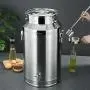 Fermenteur en Acier Inoxydable RSHJD, Seau à Lait, Paillette à Vin, Idéal pour le Stockage de Lait, Riz, Huile, Céréales, Facile à Transporter, Plusieurs Tailles Disponibles. Fermenteur en Acier Inoxydable RSHJD, Seau à Lait, Paillette à Vin, Idéal pour le Stockage de Lait, Riz, Huile, Céréales, Facile à Transporter, Plusieurs Tailles Disponibles.
