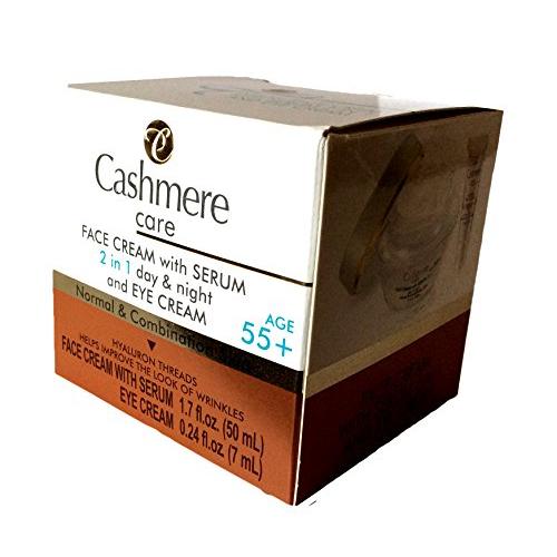 Cashmere Care Face Cream with Serum 2 in 1 day & night and EYE CREAM 55+ NORMAL & COMBINATION SKIN