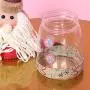 Niedliche Weihnachtskaramellbehälter, Keksdose, Sammlerpuppen, Schreibtischdeko, Cookie Organizer, Süßigkeitenboxen, Deko für Zuhause (B)