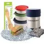 U-Konserve - Waste-Free Lunch Kit - Round Nesting Trio, Insulated Food Jar, Food Kozy Wrap, Bamboo Utensil, BPA-Free, Phthalate-Free, Lead-Free | 4-Pack (Ocean) U-Konserve - Waste-Free Lunch Kit - Round Nesting Trio, Insulated Food Jar, Food Kozy Wrap, Bamboo Utensil, BPA-Free, Phthalate-Free, Lead-Free | 4-Pack (Ocean)