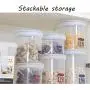 Storage Tank PP Plastic Food Storage Sealed Storage Box (Color : A)
