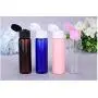 12 Stück 30 ml / 1 oz Leere Plastikblaue Flip-Kappe-Flasche Becherbehälter für Toner Reise Kosmetik Lotion Make-up Cremes Proben Dosierflasche für Shampoos Gele Emulsionen