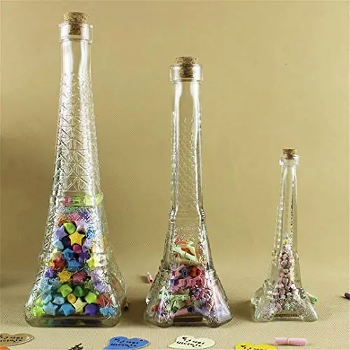 1 Stück Lustiges Turm-Glasbehälter für Lebensmittel, Gewürze, Tees, Bohnen, Süßigkeiten, Bewahrungsgläser, Küchenwerkzeuge