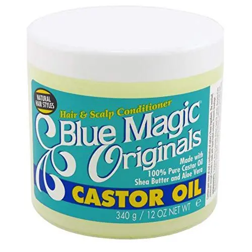 Blue Magic Originals Castor Oil 12 Ounce Jar (354ml) (2 Pack) Blue Magic Originals Castor Oil 12 Ounce Jar (354ml) (2 Pack)