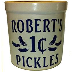 Personalized Pickling Crock 2 Gallon Size