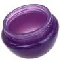 Beauticom 24 Pieces 10G/10ML Purple Frosted Container Jars with Inner Liner for Lotion, Toners, Lip Balm, Makeup Samples - BPA Free