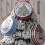 Boîte de rangement en forme de cookie round Famtasme pour enfants, idée cadeau Noël ou anniversaire (décoration de sapin) Boîte de rangement en forme de cookie round Famtasme pour enfants, idée cadeau Noël ou anniversaire (décoration de sapin)