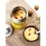Thermos Food Jar Leakproof Vacuum Insulated Food Containers With Folding Spoon,Thermos Stainless Food Flas For Girl (Color : Yellow, Size : 600ML)