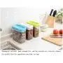 Kitchen Food Storage Jar Airtight Food Storage Vacuum Thickened Storage Container Transparent Sealed Crisper Kitchen Food Whole Grain Storage Fresh-keeping Sealed Can Kitchen Food Storage Jar Airtight Food Storage Vacuum Thickened Storage Container Transparent Sealed Crisper Kitchen Food Whole Grain Storage Fresh-keeping Sealed Can