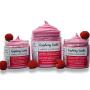 Raspberry Vanilla Whipped Sugar Scrub | Exfoliating Sugar Scrub | Raspberry Scented Scrub
