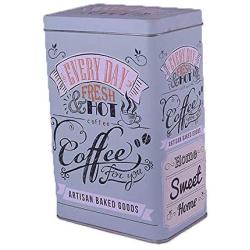 Metal Tin Coffee Iron Storage Box Turquoise - Everyday Fresh & Hot