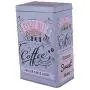 Metal Tin Coffee Iron Storage Box Turquoise - Everyday Fresh & Hot Metal Tin Coffee Iron Storage Box Turquoise - Everyday Fresh & Hot