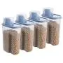 Boîte de rangement XIAOXIAO Cuisine Grandes Boîtes Hermétiques Multi-Céréales Récipients pour Provisions Réservoirs en Plastique (Couleur : Bleu, Taille : L) Boîte de rangement XIAOXIAO Cuisine Grandes Boîtes Hermétiques Multi-Céréales Récipients pour Provisions Réservoirs en Plastique (Couleur : Bleu, Taille : L)