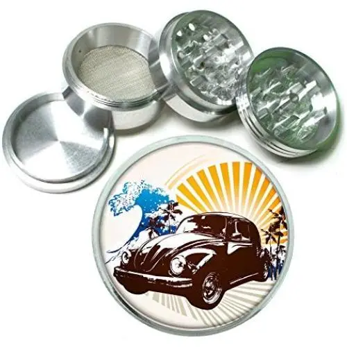 Griffe d'été 69 Californie, Vintage en Aluminium, pour Tabac, Épices, Herbes.