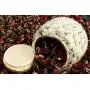 Exquisite Ostereiche Keramik Lebensmittelbehälter, lose Tees Beutel/Teespeicher/Teesatz/Kaffeebehälter/Kaffeebehälter/Gewürz-Nüsse-Snacks-Aufbewahrung 66g (Khaki)