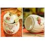 Mini Spice Jars European ceramic seasoning jar set kitchen household seasoning box