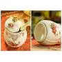 Mini Spice Jars European ceramic seasoning jar set kitchen household seasoning box Mini Spice Jars European ceramic seasoning jar set kitchen household seasoning box