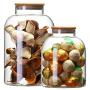 Glass Sealed Jars, Kitchen Household Grain Storage Tanks, Storage Rice/Pasta/Oatmeal/Snacks