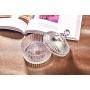 Yl Ly Retro Crystal Candy Jar With Lid Candy Jar Sugar Jar Cotton Brush Storage Glass Jar With Lid Variety 18