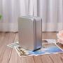 Milue Small Metal Tin Silver Storage Box Case Organizer For Money Coin Candy Key (02#)
