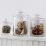 Handmade Lead Free Glass Jar Kitchen Food Bulk Container Set For Spices Dried Fruit Storage Can Salad Bowl Box,380Ml Handmade Lead Free Glass Jar Kitchen Food Bulk Container Set For Spices Dried Fruit Storage Can Salad Bowl Box,380Ml