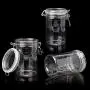 Milue Food Storage Jar With Air Tight Sealed Metal Clamp Lid For Milk Powder Kitchen Milue Food Storage Jar With Air Tight Sealed Metal Clamp Lid For Milk Powder Kitchen