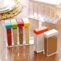 Kitchen Seasoning Bottles Jars Boxes Plastic Spice Lid Can Sugar Layers Storage Organizer Box Home Item,Color D