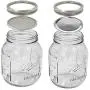 Kit de Germination de Graines 304 en Acier Inoxydable avec Récipients pour Bocal Mason de Taille Standard – 4 Pièces. Kit de Germination de Graines 304 en Acier Inoxydable avec Récipients pour Bocal Mason de Taille Standard – 4 Pièces.