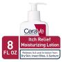 CeraVe Moisturizing Lotion for Itch Relief | 8 Ounce | Dry Skin Itch Relief Lotion with Pramoxine Hydrochloride | Fragrance Free (Pack of 2)