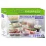 Lasting Freshness Vacuum Seal Food Storage Containers - Deep Freezer Food Sealer - Hand Held Vacuum Food System - Quick Seal Marinator - Rectangle - 19Pc - Green Color Lasting Freshness Vacuum Seal Food Storage Containers - Deep Freezer Food Sealer - Hand Held Vacuum Food System - Quick Seal Marinator - Rectangle - 19Pc - Green Color