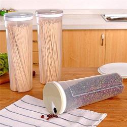 OKOKMALL US--Noodles Airtight Plastic Storage Box Grains Storage Container Jar Food Fresh