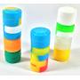 1000 pcs 2ml Silicone Container Jar Round Non-Stick Mixed Colors Wholesale