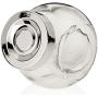 Kela Storage Jars Set Rosa 200 ml 4 Pieces of Glass/Plastic, 8 x 6 x 8 cm