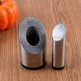 JUSTDOLIFE 2PCS Seasoning Bottle Practical Stainless Steel Shaker Spice Jar
