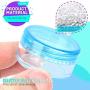 Sample Container, HNYYZL 5 Gram Empty Plastic Cosmetic Pot Jars for Eye Shadow Nails Powder Jewelry Cosmetic Lip Balm Cream Lotion(11colors, 55 Pcs)