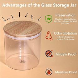 Transparent Glass Storage Jar Candy Honey Sealed Cans 700 Ml Storage Tank