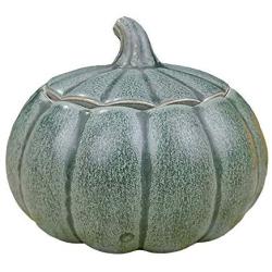 FUYU Pumpkin Ceramic Seal Cans Food Storage Jar Snack Cans with Lid
